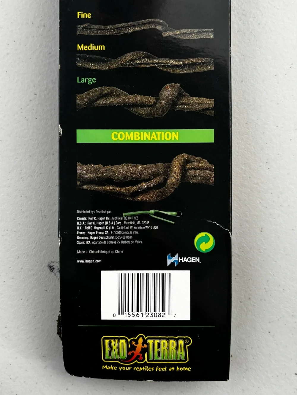 Exo Terra Large Reptile Terrarium Tank Decor Jungle Vine
